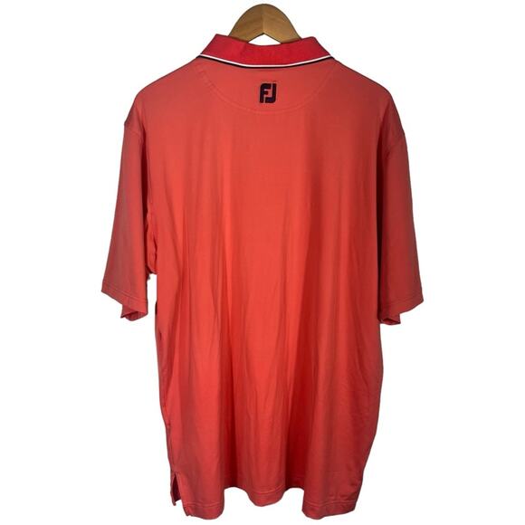FootJoy Red Polo size Extra Large - Picture 2 of 9